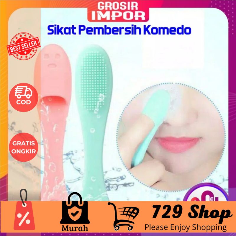 Alat Pembersih Komedo Silikon Korean Style Import Best Seller