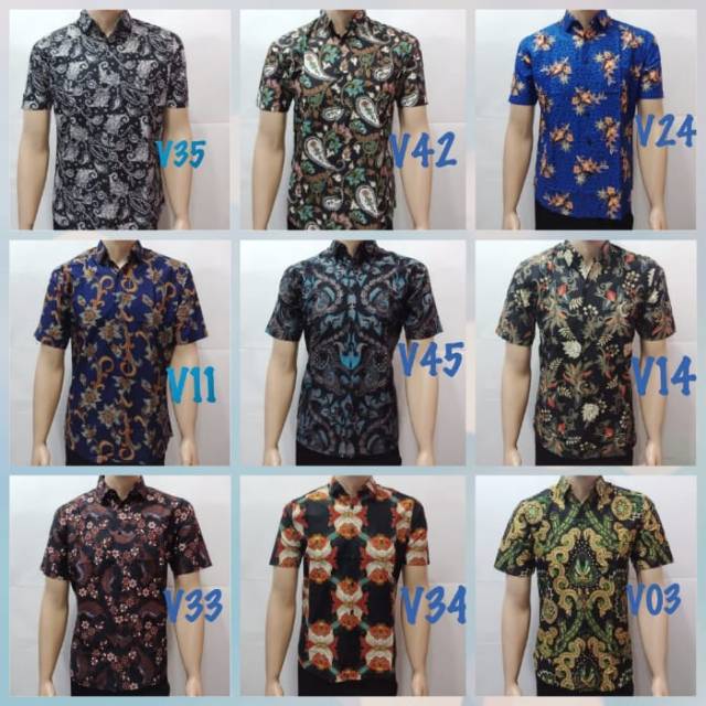 (BISA COD)kemeja slimfit kemeja pendek kemeja batik kemeja katun kemeja kerja kemeja pria