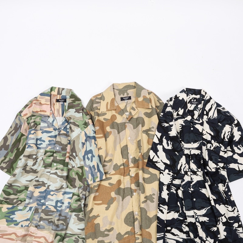SS Bowling shirt Abstrak vintage CAMO