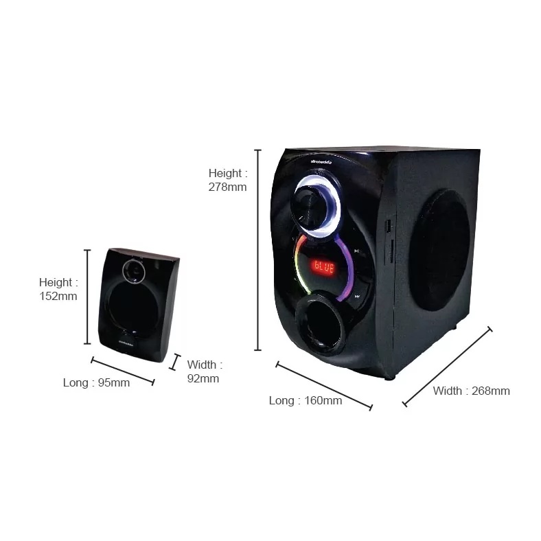 SPEAKER BLUETOOTH SIMBADDA CST 7000N+ CST7000 + MIC