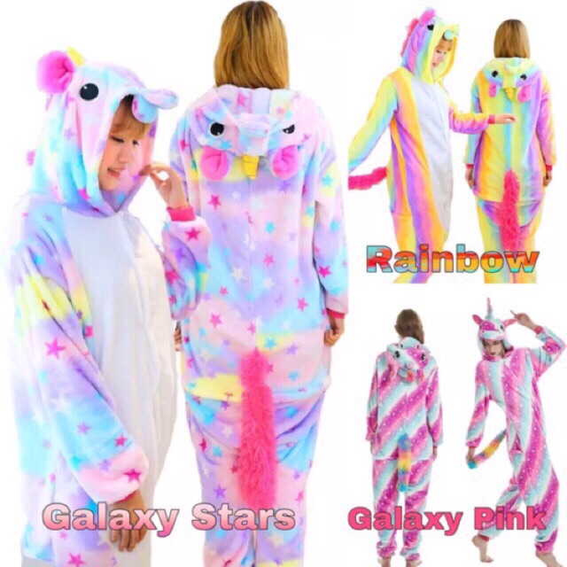 BAJU ONESIE KOSTUM UNICORN PIYAMA