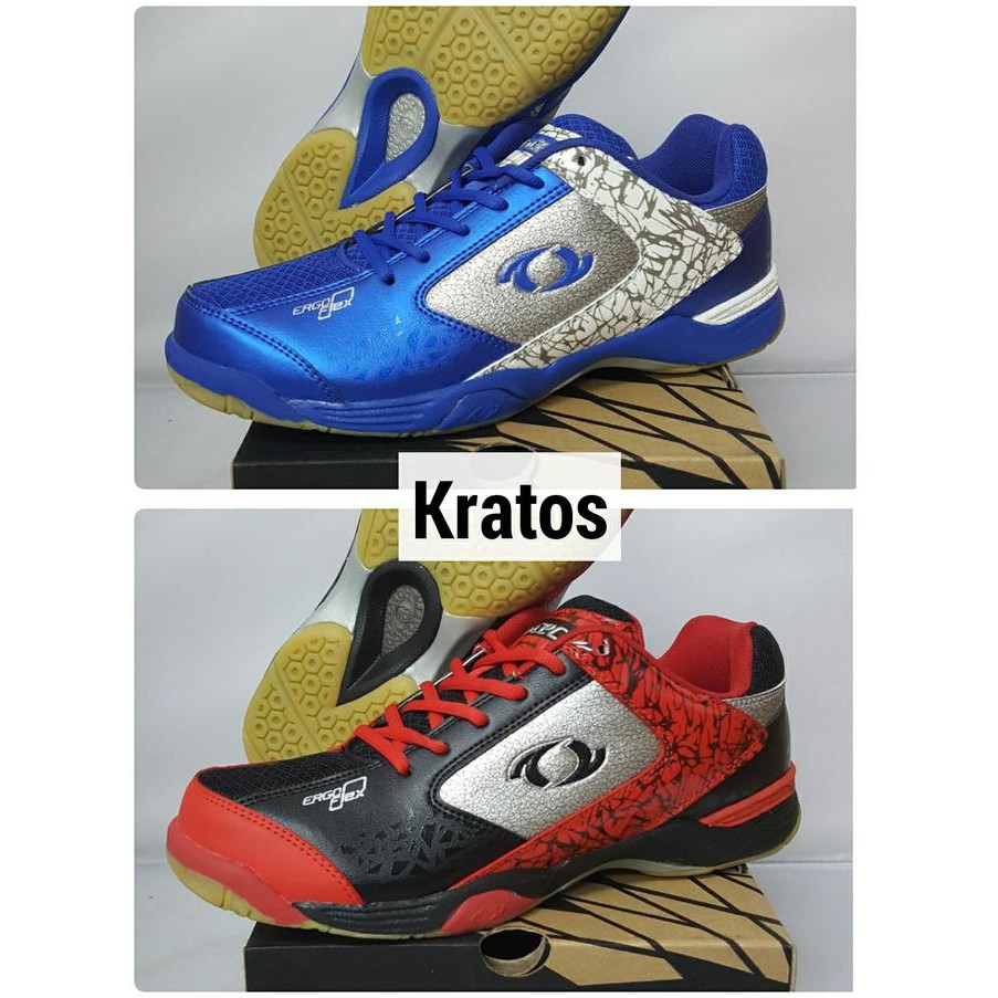 Sepatu Badminton Astec - Kratos - Merah
