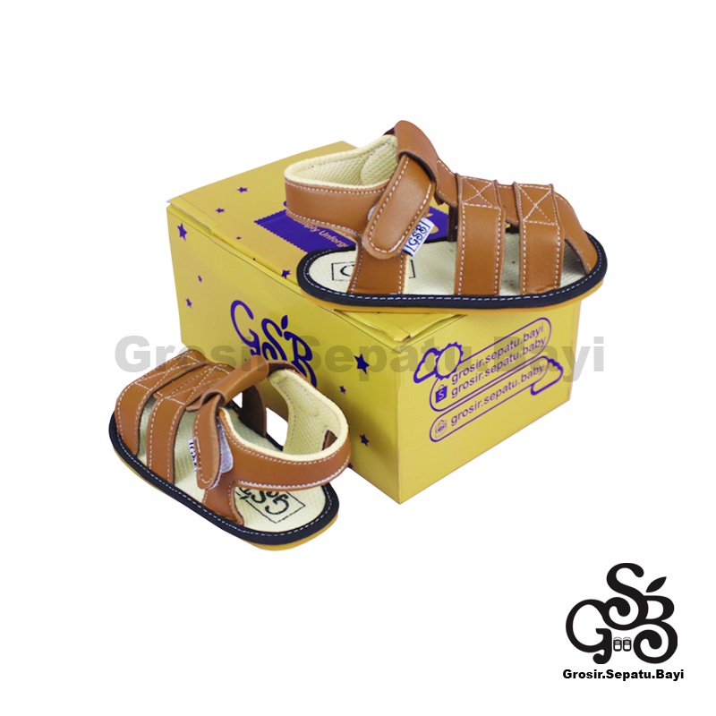 sepatu bayi sandal bayi sendal bayi laki laki perempuan prewalker bayi  umur 2 - 12 bulan model casual S04 polos ringan  fleksibel &amp; Anti Slip