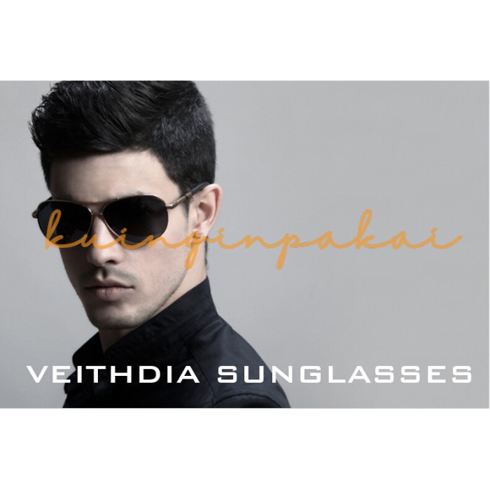 Veithdia Kacamata Aviator Polarized Sunglasses