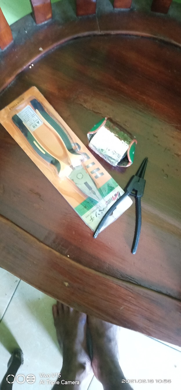 Tang Snap Ring Circlip Lurus 7 Inch Pencet Buka