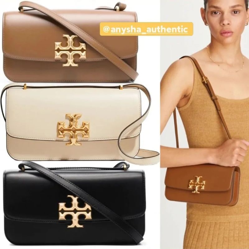 Tory Burch eleanor rectangular small leather