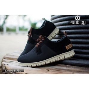 SEPATU COWOK PRODIGO KAPUAS BLACK | PRODIGO FOOTWEAR | 100% ORIGINAL