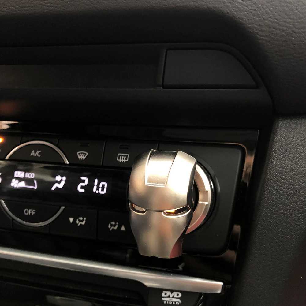 Tutup Cover Tombol Start Stop Engine Mobil Iron Man