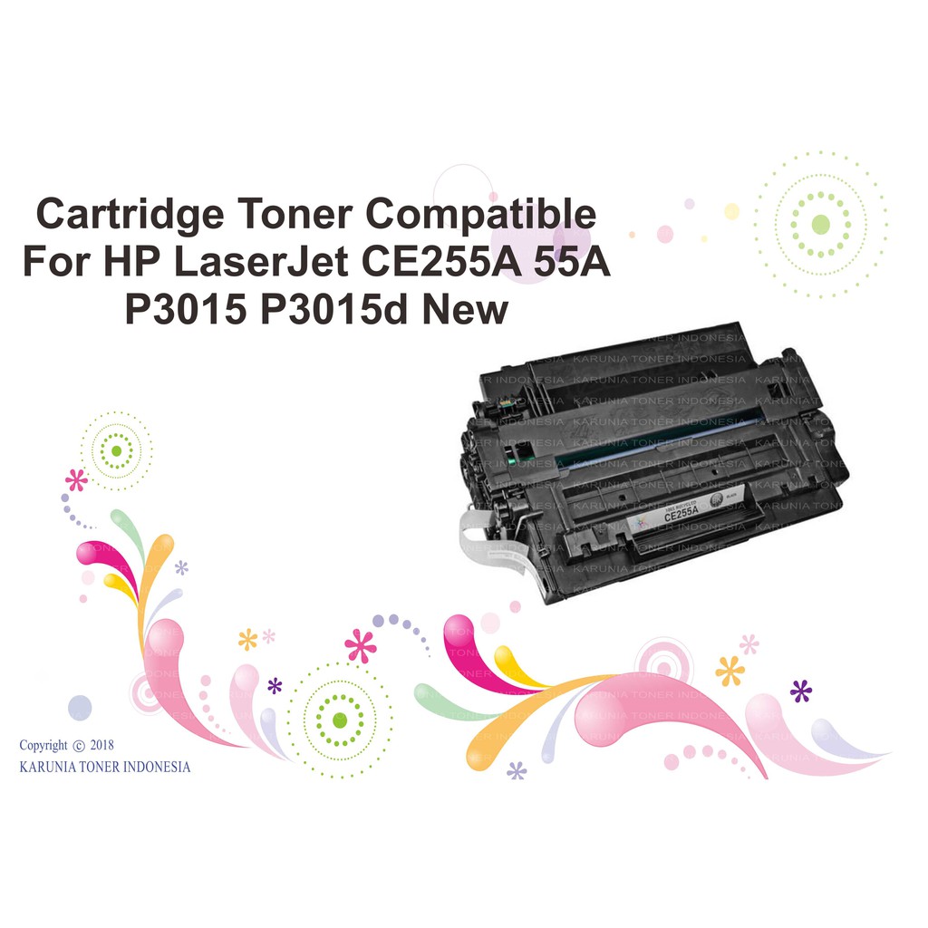 TONER CATRIDGE COMPATIBLE P3015 CE255A (55A)