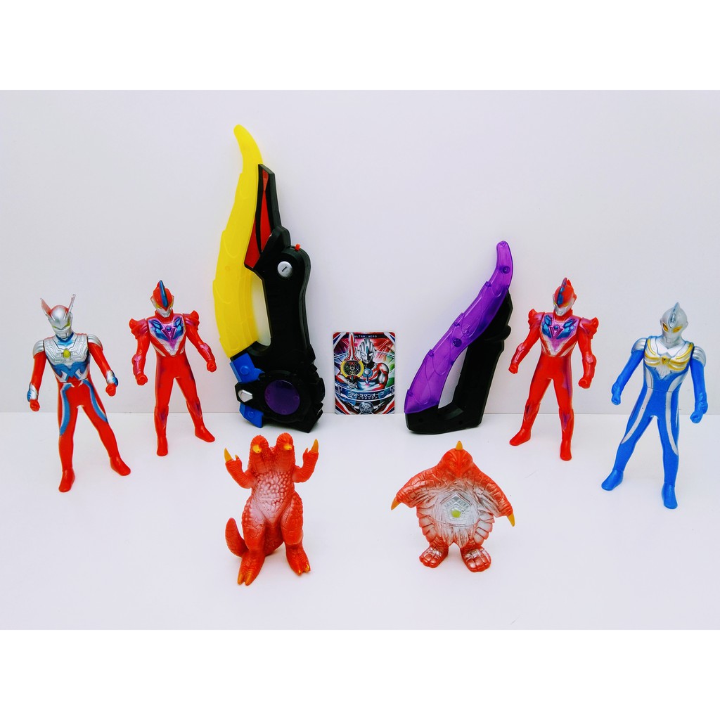 [MS]Mainan Anak Ultraman Set Pedang Laser Hologram Berlampu dan music