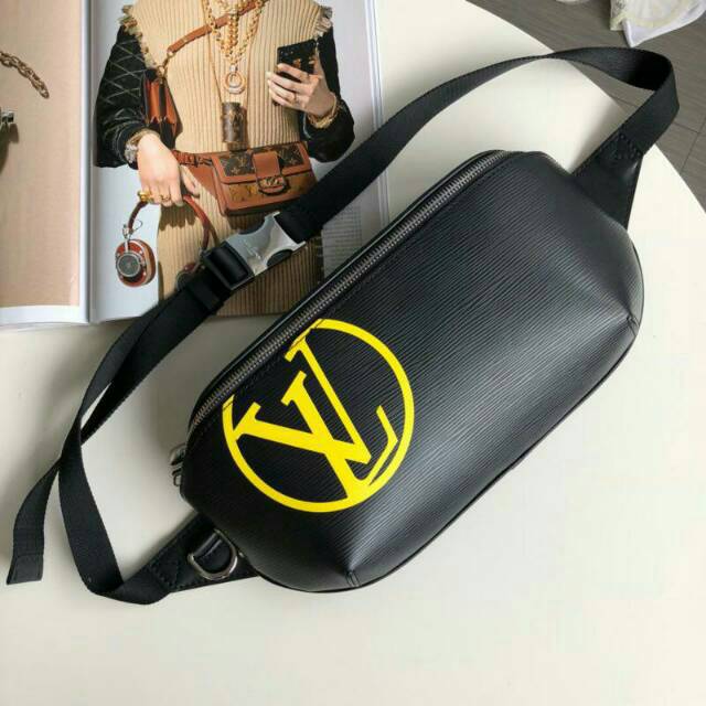 Ori leather tas LV waist bag supermirror