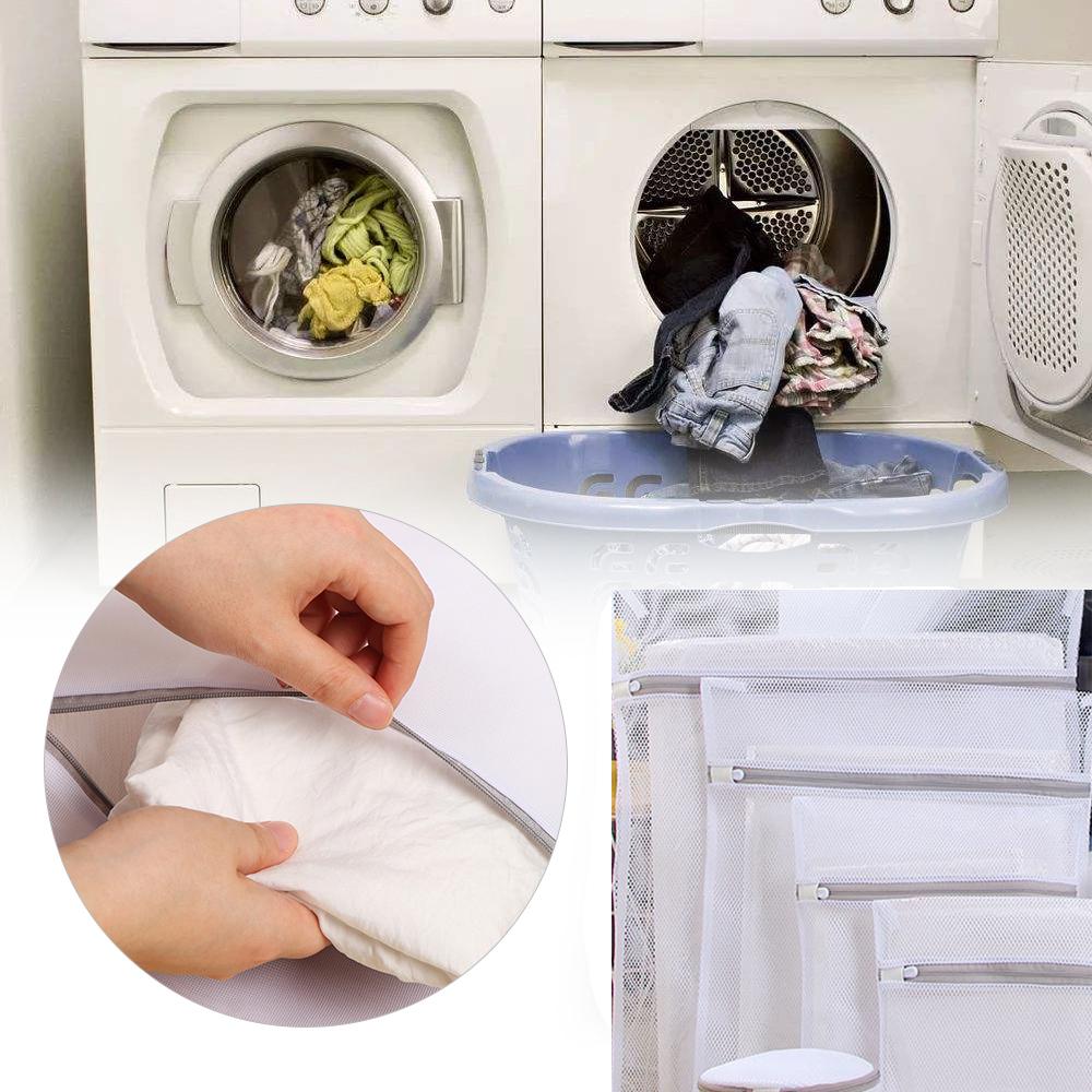 Kantung Tas Mesin Cuci dengan Bahan Jaring dan Resleting Kantung Tas Mesin Cuci dengan Bahan Jaring dan Resleting