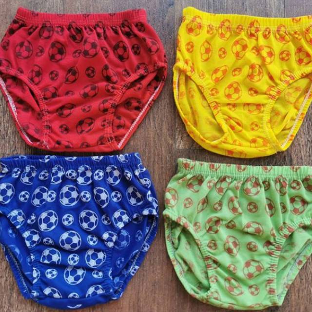 CD anak pria warna motif bola