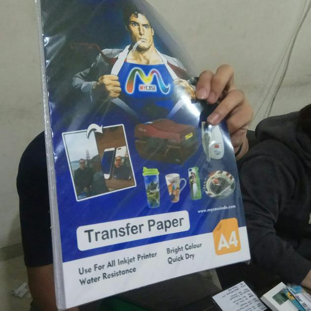 

high quality transfer kertas inkjet sublim ukuran a4 - 100 lembar