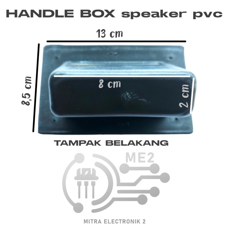 Handle Box Speaker Pegangan Selop Plastik Pvc Tebal Model H 02