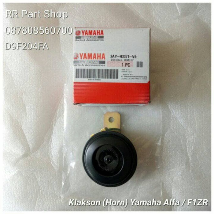 Klakson (Horn) Yamaha Alfa / Force 1 / F1Zr Original Yamaha New