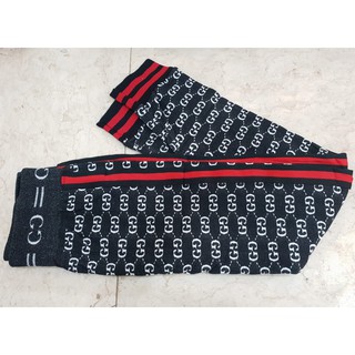 Cc legging  full gucci  black legging  wanita bawahan 