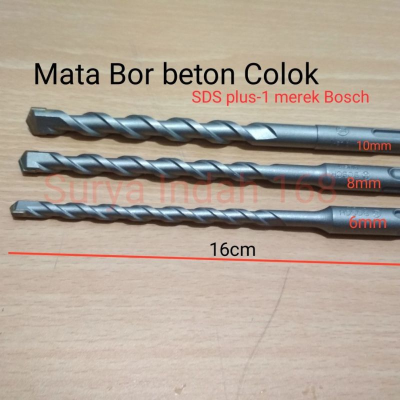 Mata bor beton SDS merek Bosch Colok