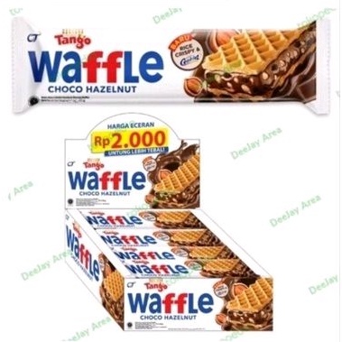 

WAFFLE TANGO CHOCO HAZELNUT 25GR (1BOX ISI 12 PCS)