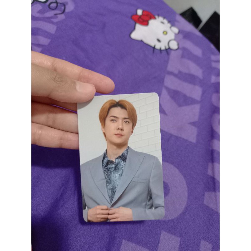 Photocard Sehun exo sc dicon