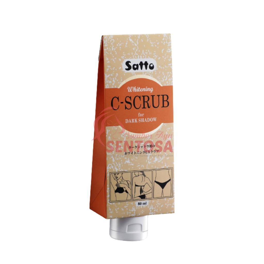 SATTO WHITENING C-SCRUB FOR DARK SHADOW 80ml