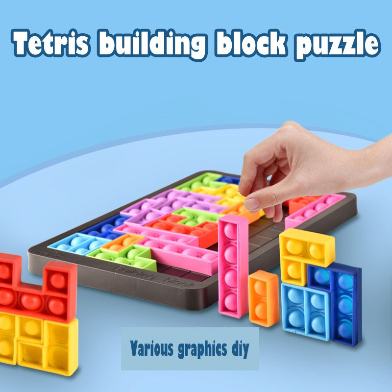 Tetris puzzle Puzzle Game Educational Stress Relief Toys