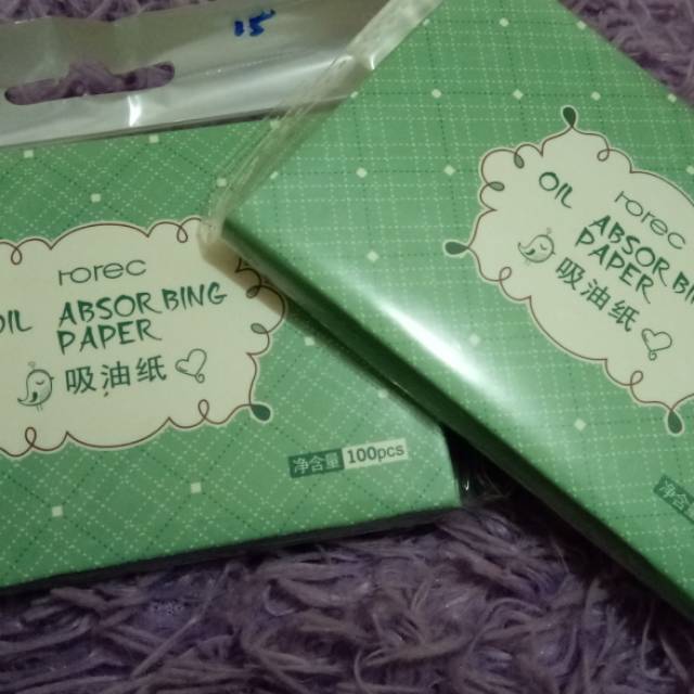 

Paper oil