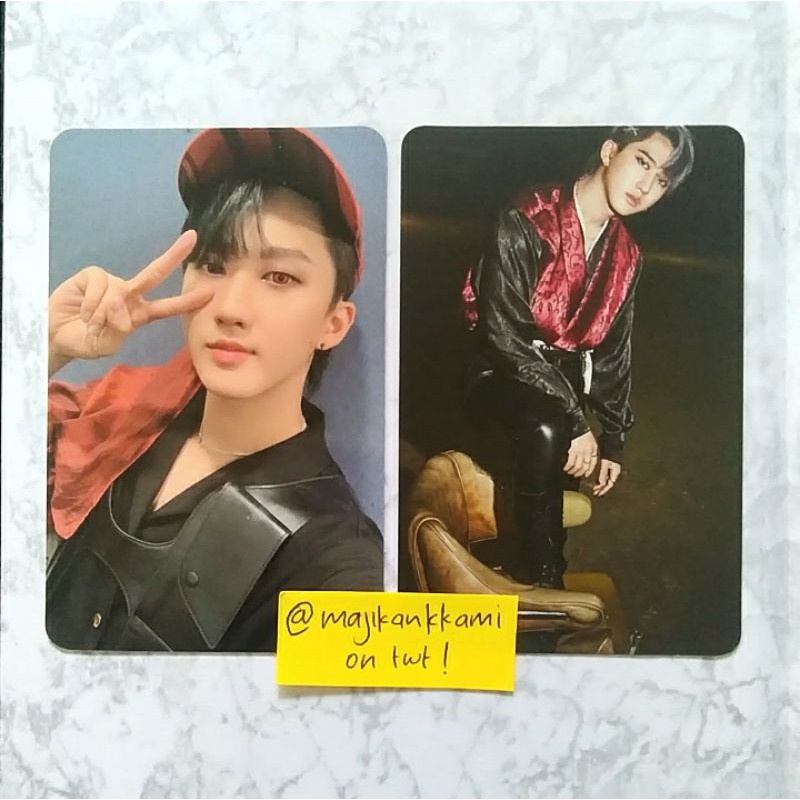 Photocard PC Official Changbin StrayKids Withfans Yizhiyu VC Go Live, Changbin Concept In Life