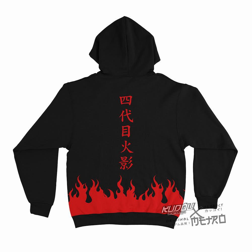 Jaket Yondaime Flame Anime Manga Premium