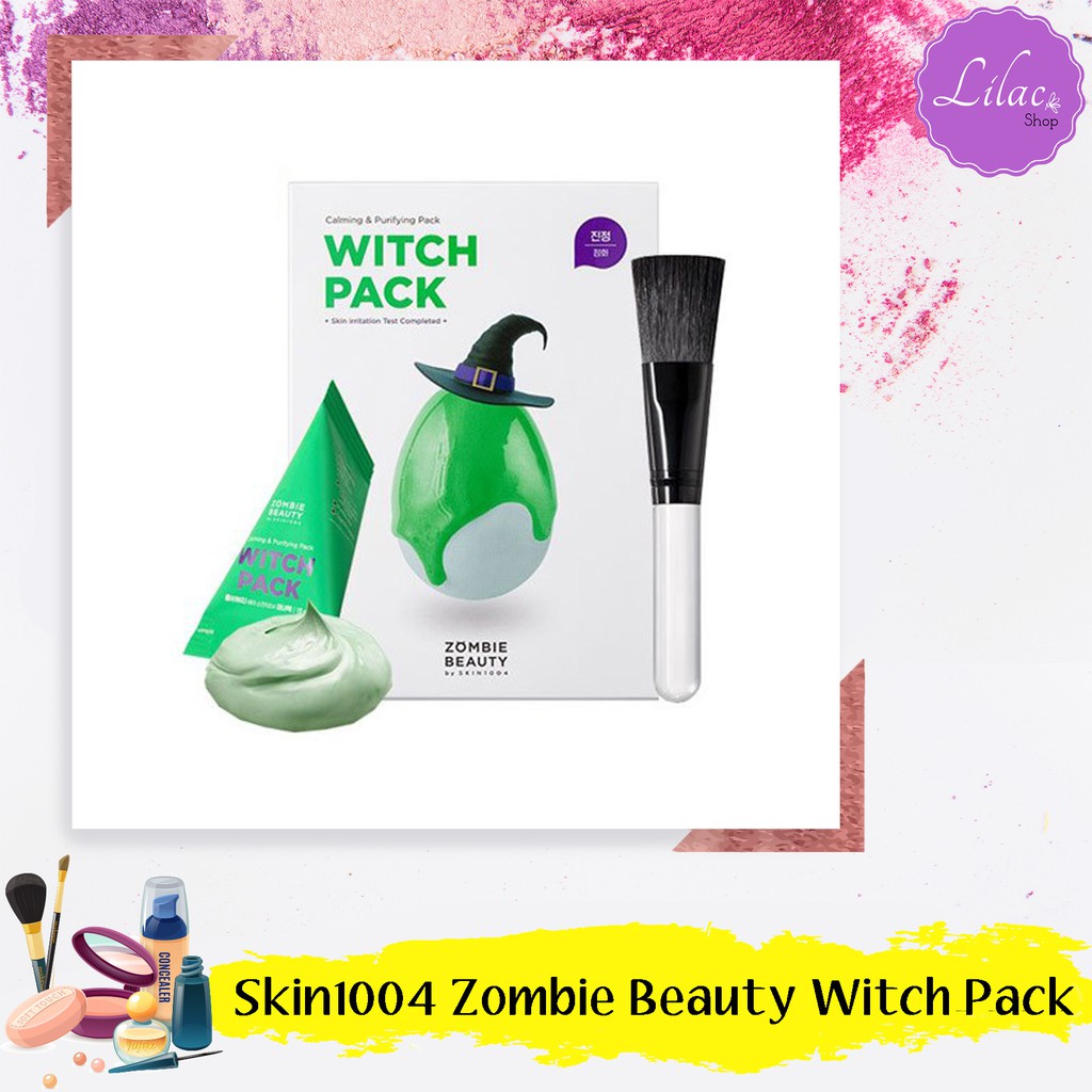 SKIN1004 ZOMBIE BEAUTY WITCH PACK BRUSH & MASK ONLY