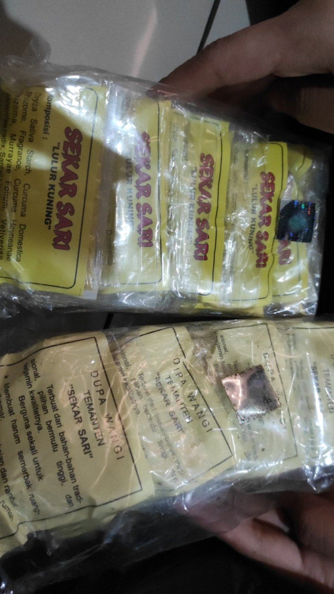 Dupa Wangi (ratus) Temanten Sekar Sari Sekarsari