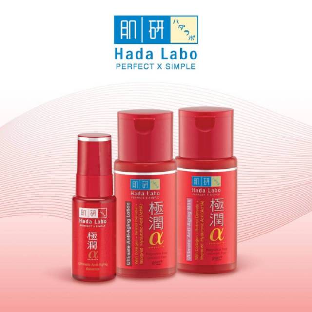 HADA LABO Gokujyun Alpha Anti Aging Series [ ECER ]