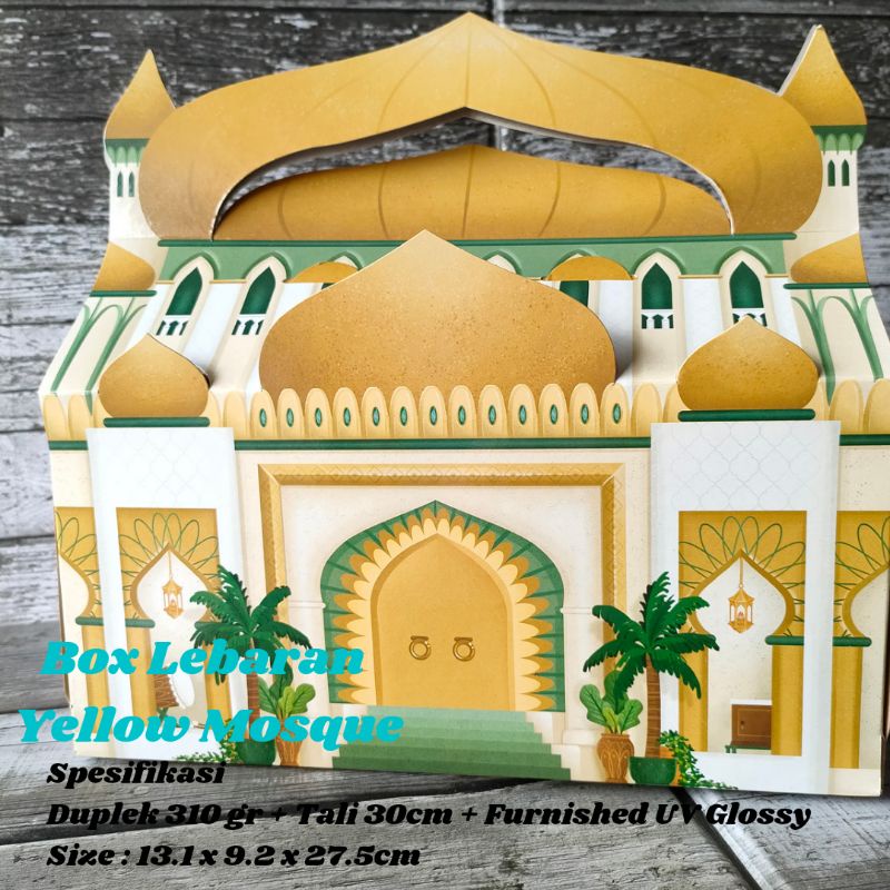 

Box Kue Lebaran Yellow MosQue (Harga per5 pcs)