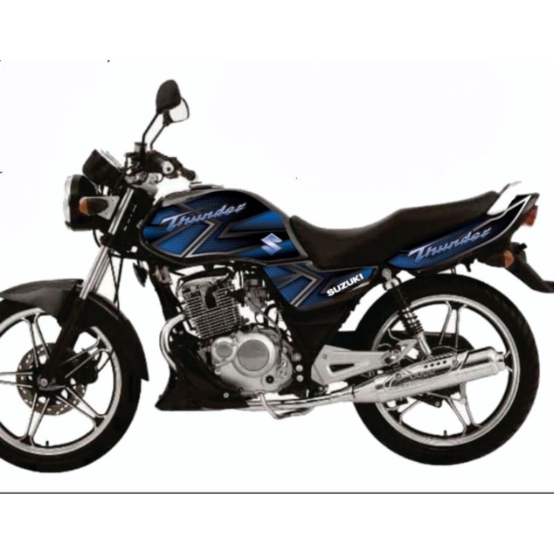 striping thunder  striping variasi suzuki thunder  decal thunder stiker motor
