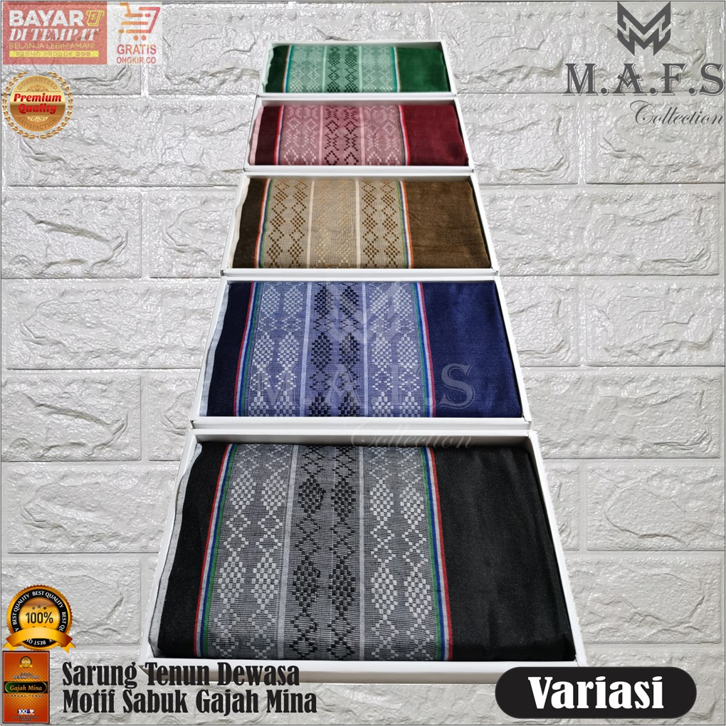 SARUNG DEWASA SARUNG MOTIF SABUK GAJAH MINA