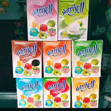 

Isi 12 Sachet 10gram Tepung Agar Jelly Powder NUTRIJELL Nutrijel Aneka Rasa Jeruk Coklat Blueberry Leci Jambu Biji Cincau Anggur