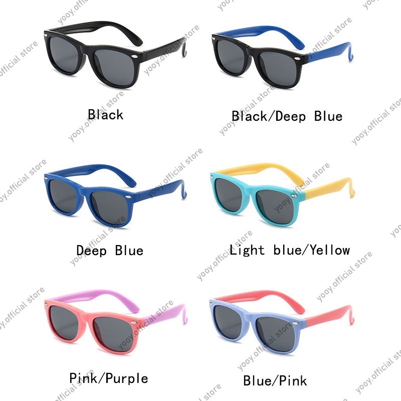 Fashion Retro Kids Polarized UV400 Sunglasses