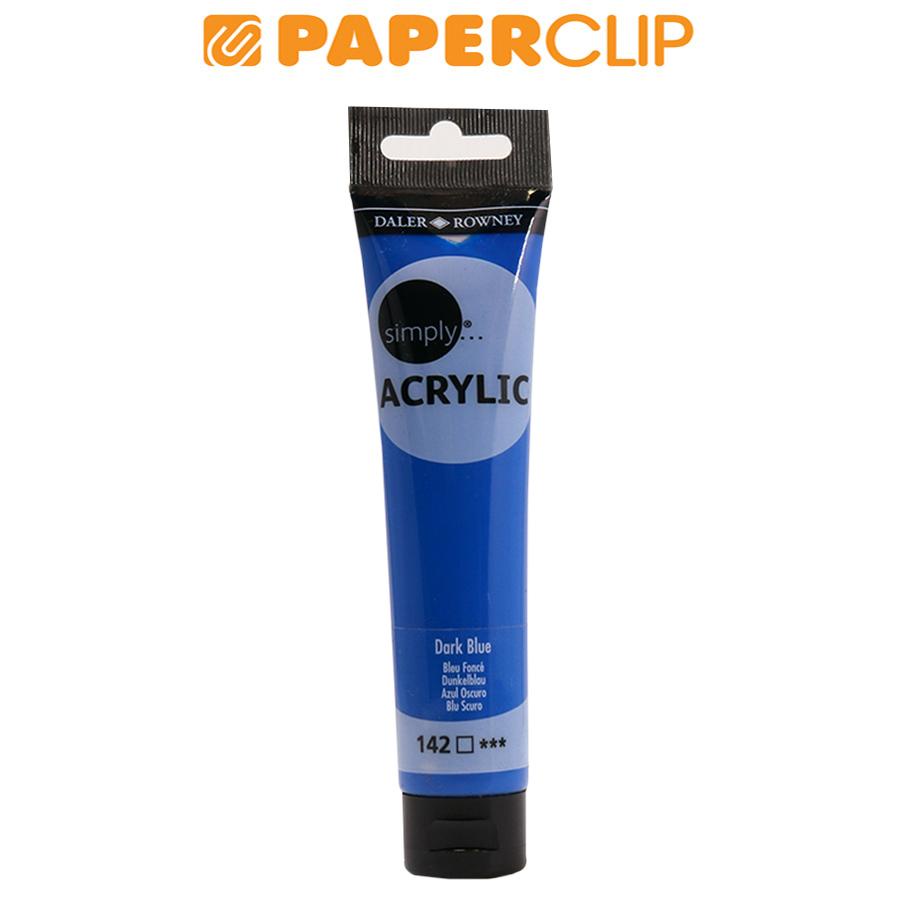

ACRYLIC COLOR SIMPLY 75ML SL DARK BLUE