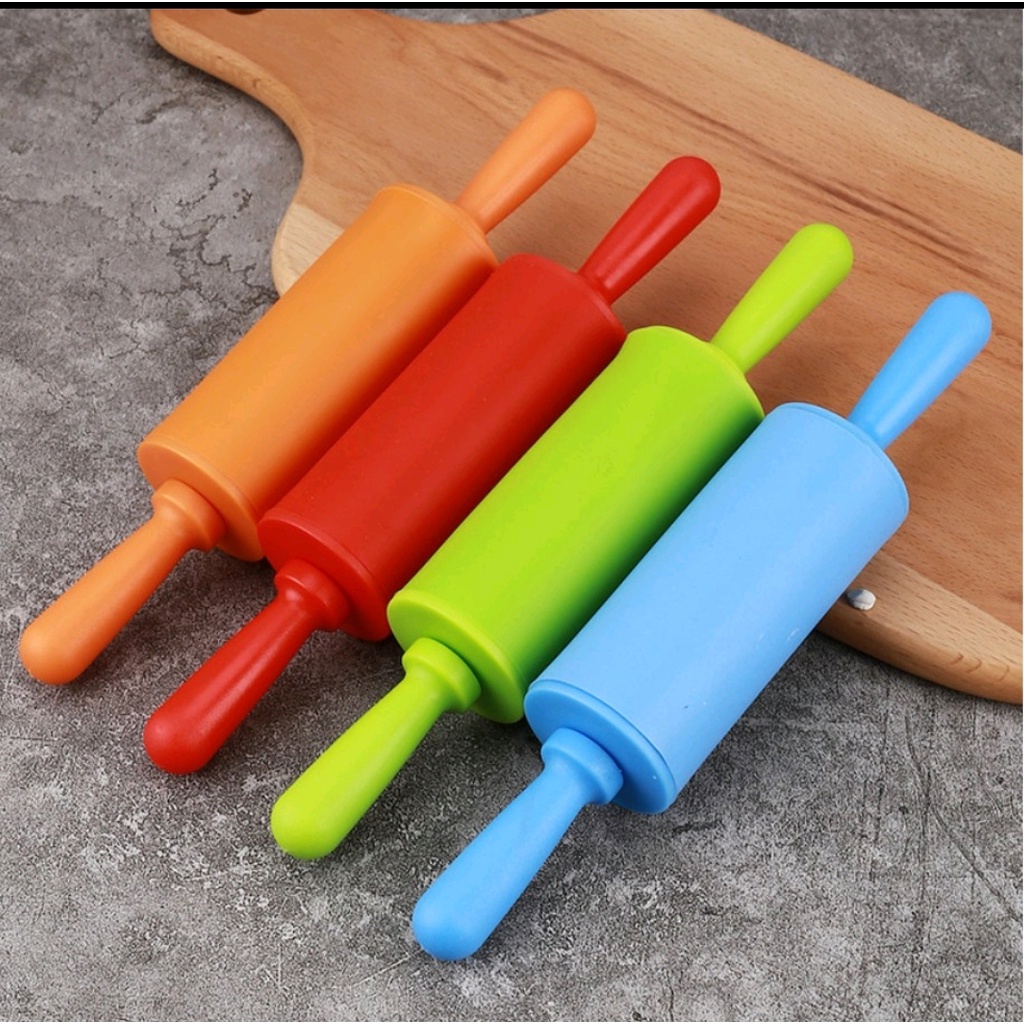 Rolling Pin Sm Penggilas Adonan Anti Lengket penggiling kue roti pizza 23cm, 30cm, 39cm