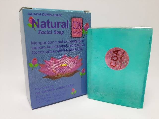 SABUN CDA NATURAL BIRU BPOM 50g