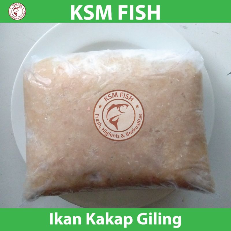 

IKAN KAKAP GILING FRESH DAN HIGIENIS 1 KG