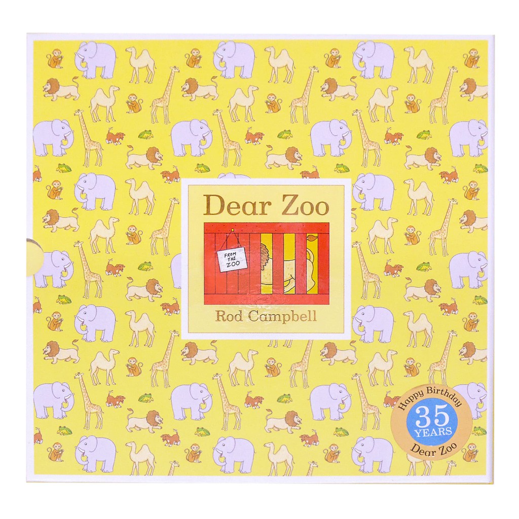 Buku Import Anak Dear Zoo - Hardcover in Slipcase