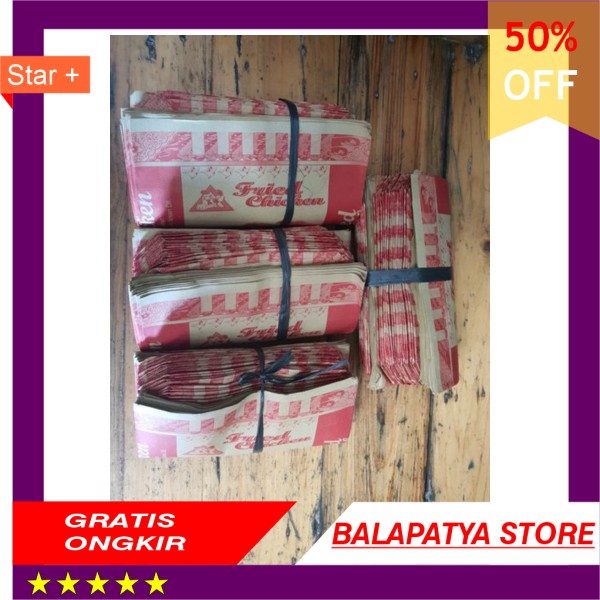 

LIMITED EDITION!!! Kantong Fried Chicken 50pcs