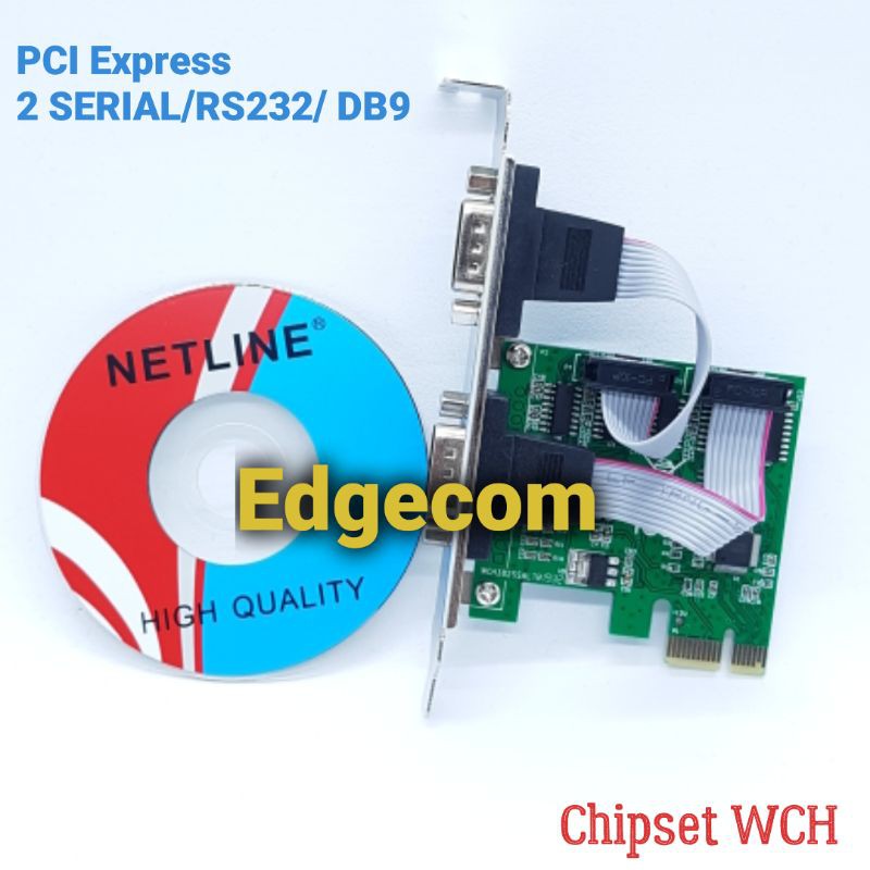 PCI Express Serial 2 Port DB9