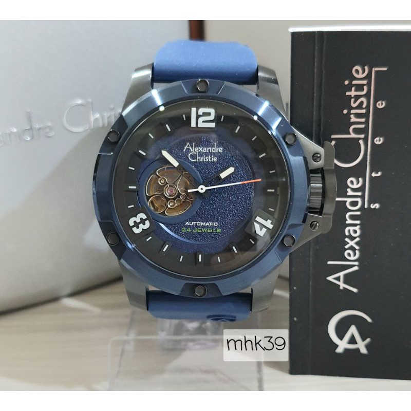 JAM TANGAN PRIA ALEXANDRE CHRISTIE AC6295MA BLUE