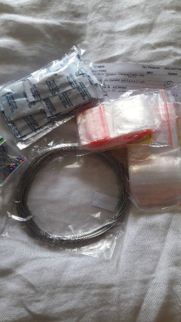 Plastik Klip 4x6 Cm - 100 Lembar