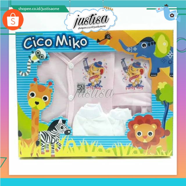 Promo !! CIKO MIKO BABY SET GIFT SET BAJU BAYI MURAH KADO LAHIRAN