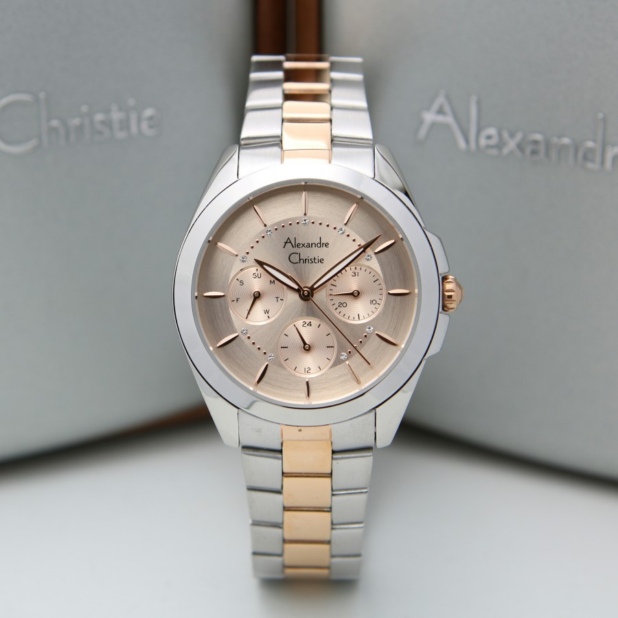 ORIGINAL Jam Tangan Wanita Alexandre Christie AC 2864 / AC2864 / 2864 Garansi Resmi 1 Tahun.
