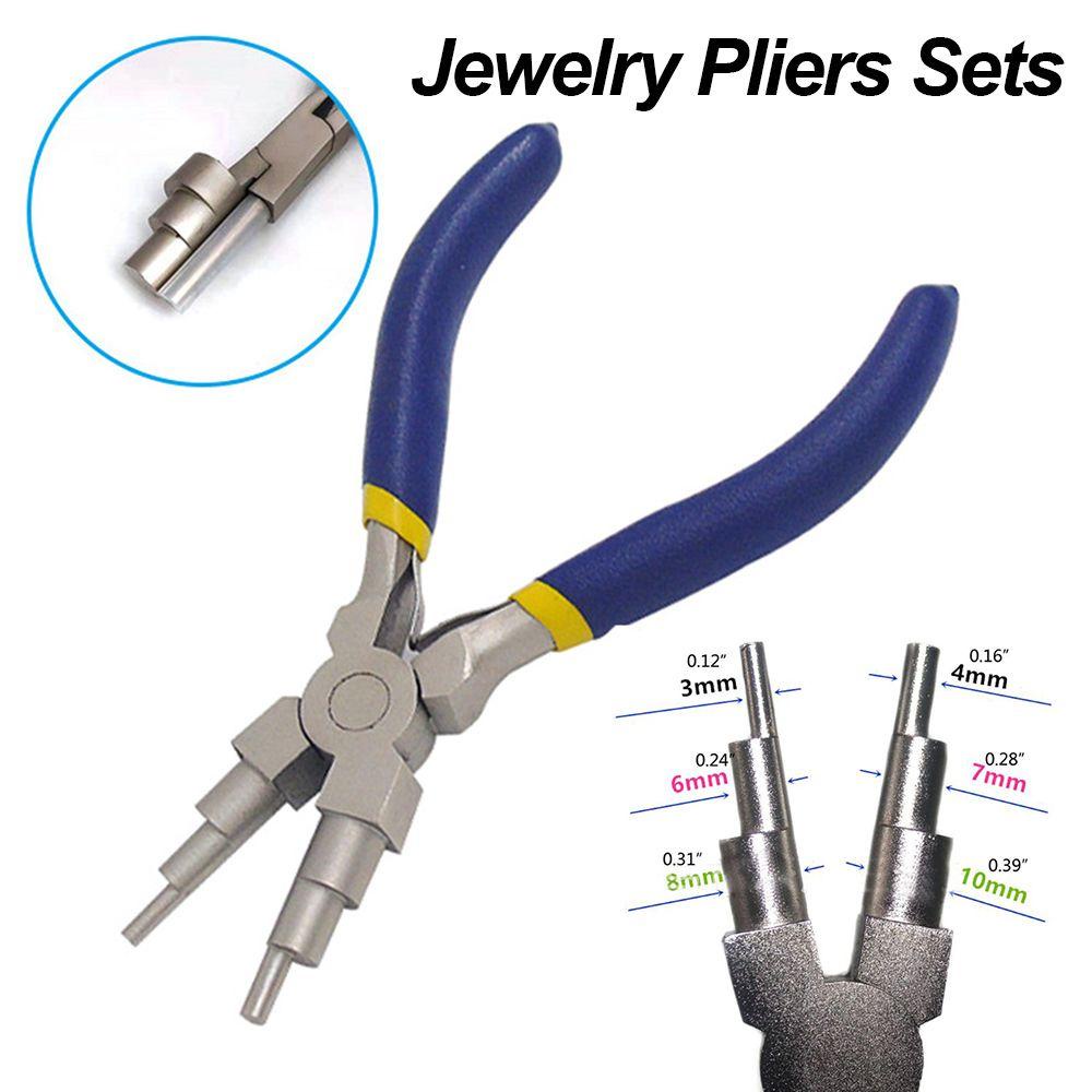 Solighter Perhiasan Tang Set Baja Karbon Handmade Aksesoris Membuat Perhiasan Jewelry Plier