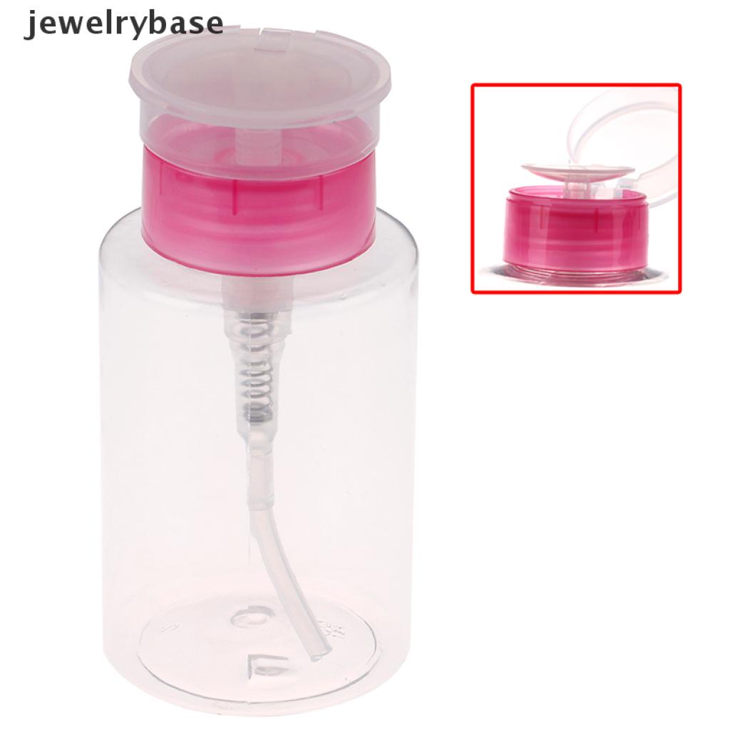 Botol Dispenser Kosong Model Pompa Ukuran 160ml Untuk Pembersih Nail Art